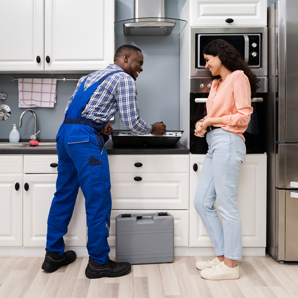 can you provide an estimate for cooktop repair before beginning any work in Trego County